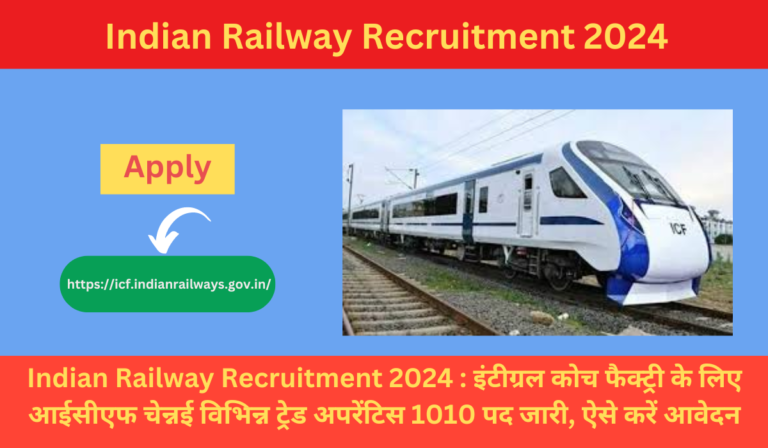 Indian Railway Recruitment 2024